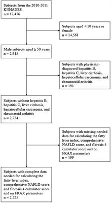 Association Between 10-Year Fracture Probability and Nonalcoholic Fatty Liver Disease With or Without Sarcopenia in Korean Men: A Nationwide Population-Based Cross-Sectional Study